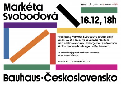 Bauhaus ↔ Československo - přednáška Markéty Svobodové ve vile Tugendhat