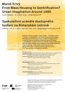 Spekulativní scénáře dostupného bydlení na Rohanském ostrově