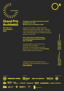 27. ročník Grand Prix Architektů - pozvánka na online vernisáž