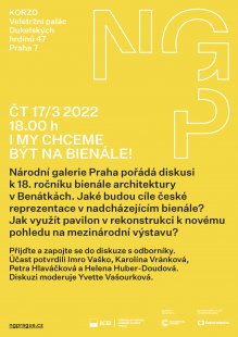 I my chceme být na bienále - diskuse k 18. benátskému bienále architektury 2023