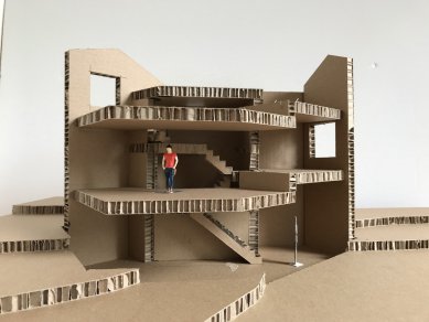 Architektura v procesu - výstava v MUO - Studio Malý Chmel: RD Radíkov, 2020