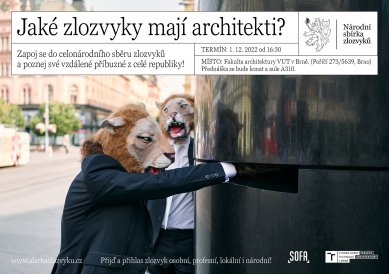 Kateřina Šedá: Jaké zlozvyky mají architekti? - přednáška na FA VUT