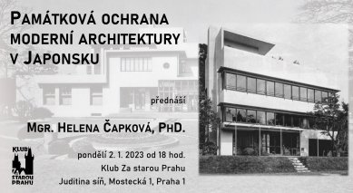 Helena Čapková: Památková ochrana moderní architektury v Japonsku