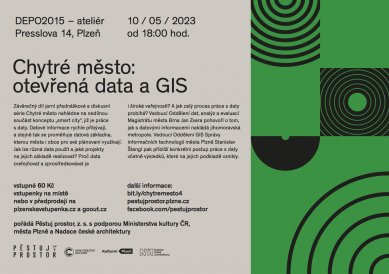 Chytré město: otevřená data a GIS