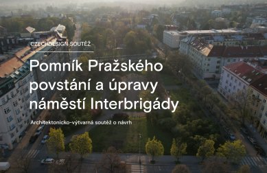 Otevřená soutěž: Pomník Pražského povstání a úpravy náměstí Interbrigády