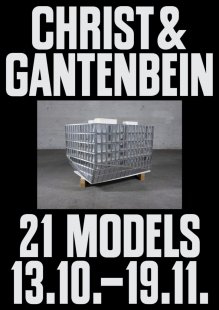 Christ & Gantenbein Architects - 21 Models - výstava v DUČB