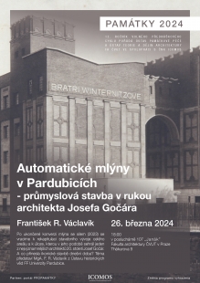 František Radek Václavík: Automatické mlýny v Pardubicích