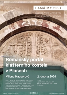 Milena Hauserová: Románský portál klášterního kostela v Plasech