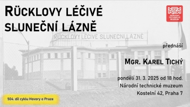 Hovory o Praze: Rücklovy léčivé sluneční lázně