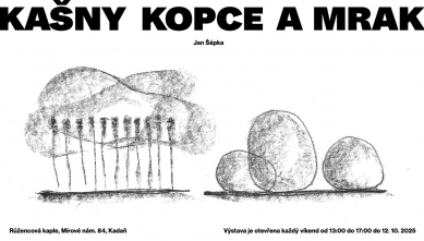 Jan Šépka: Kašny, kopce a mrak - výstava v Kadani