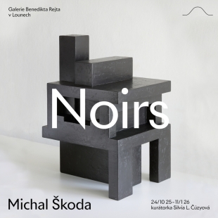 Michal Škoda: Noirs - výstava v Galerii Benedikta Rejta