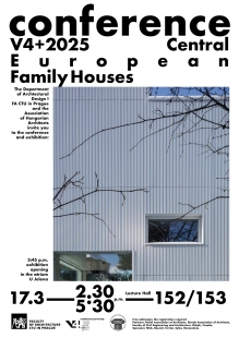 V4+ rodinné domy 2025 - konference na FA ČVUT