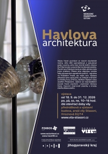 Havlova architektura - výstava ve vile Stiassni