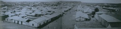 Historie a urbanismus Asmary - Pohled na Asmaru počátkem minulého století.