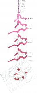 New Florenc, Praha - Floor Diagram