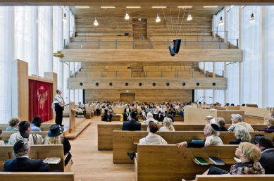 Nová synagoga v Amsterdamu od SeARCH - foto: © Iwan Baan / www.iwan.com