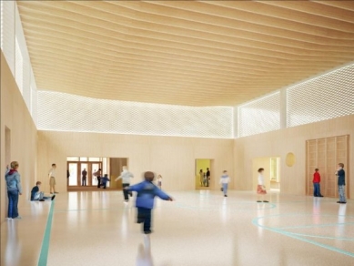 Vítězný návrh školního areálu v Belgii od NL Architects