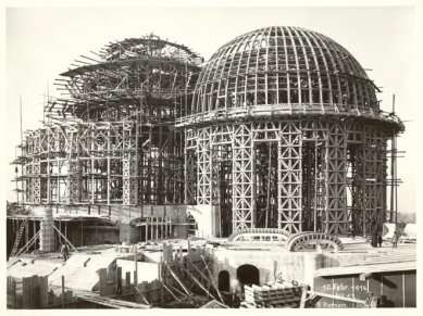 Výstavy v Praze a ve Vídni představují dílo Rudolfa Steinera - staveniště - první Goetheanum, 1914 - foto: © Rudolf Steiner Archiv, Dornach