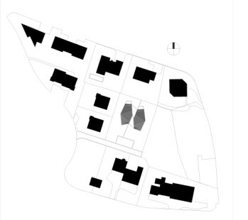 Dvojdomek v Oberweningen od L3P Architekten - Situace - foto: L3P Architekten