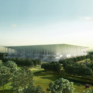 Projekt fotbalového stadionu v Bordeaux od H&deM - foto: Herzog & de Meuron