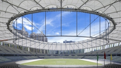 Stadiony letní světové univerziády v Shenzhen od gmp - Bao'an Stadion - foto: Christian Gahl