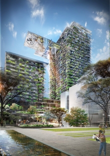 One Central Park v Sydney od Jeana Nouvela - foto: © Atelier Jean Nouvel