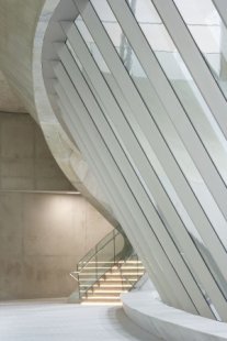 Completion of the swimming center in London by Zaha Hadid - foto: Hufton + Crow, London