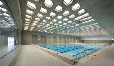 Completion of the swimming center in London by Zaha Hadid - foto: Hufton + Crow, London