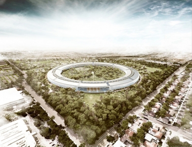 Apple Campus 2 v Cupertino od Normana Fostera - foto: Foster + Partners