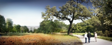 Apple Campus 2 v Cupertino od Normana Fostera - foto: Foster + Partners