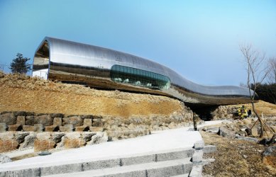 Prehistorické muzeum Jeongok od X-TU Architects - foto: X-TU Architects