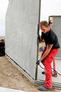 Experimentální dům na vinici od studentů TU Kaiserslautern - foto: Sven Paustian