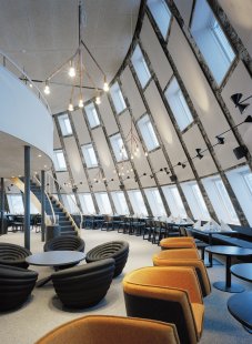 Švédští Murman Architects a jejich architektura charakteristických detailů pomocí AutoCAD LT  - Restaurant Tusen, Murman Architects, středisko Ramundeberget, Švédsko