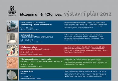 Pozvánka na dvě výstavy do olomouckého Muzea umění