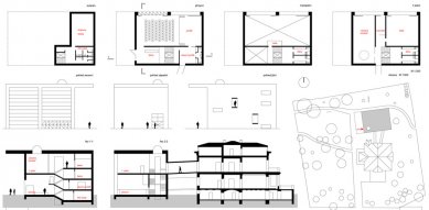 Výběr neoceněných projektů arch. soutěže na přístavbu ZUŠ Úpice - Návrh č: 80: Lukáš Ehl, Tomáš Koumar, Alena šrámková