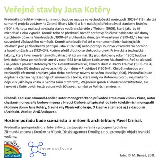 Ladislav Zikmund-Lender : Veřejné stavby Jana Kotěry