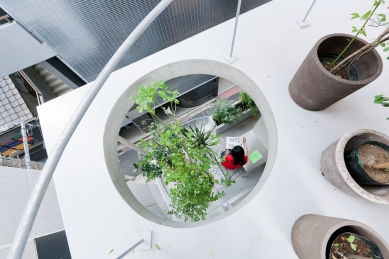 Vertical garden in Tokyo by Ryue Nishizawa - foto: © Iwan Baan