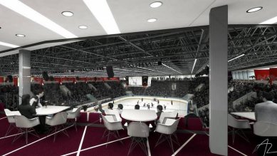 Olomouc chce přebudovat zimní stadion na multifunkční halu - foto: A2 ARCHITEKTI