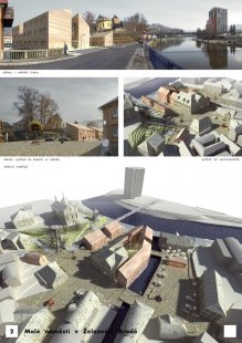Malé náměstí v Železném Brodě - výběr neoceněných projektů - Ing.arch. Ondřej Tuček