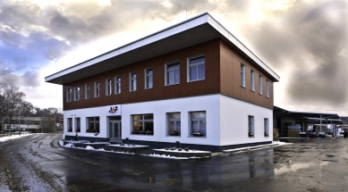 Přestavba administrativní budovy firmy JAF HOLZ v Rokycanech