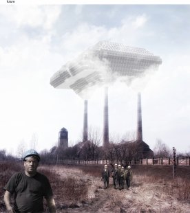 Mezinárodní soutěž pro architekty NEW VISION OF THE LOFT - 1st prize: Krzysztof Stępień (Poland)