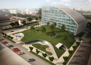 PPF Real Estate začne letos stavět v Praze 7 Argentinskou hvězdu - foto: CMC architects