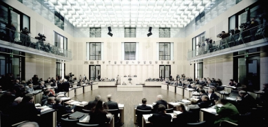 Palác Spolkové rady - opomíjený skvost mezi berlínskými památkami - foto: www.schweger-architects.com
