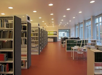 Library reconstruction at Desava by Reiner Becker - foto: Reiner Becker Architekten