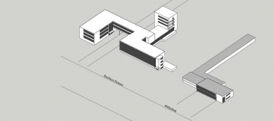 Library reconstruction at Desava by Reiner Becker - <translation>Axonometry</translation> - foto: Reiner Becker Architekten