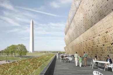 Zahájení stavby Muzea afroamerické kultury ve Washingtonu od Davida Adjaye - foto: Freelon Adjaye Bond/SmithGroup 