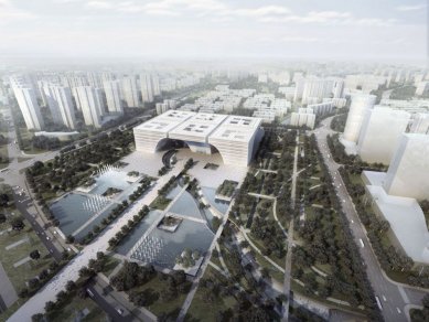 Kulturní centrum v čínském Changzhou od gmp - foto: von Gerkan, Marg und Partner gmp architekten