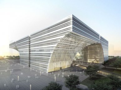 Kulturní centrum v čínském Changzhou od gmp - foto: von Gerkan, Marg und Partner gmp architekten