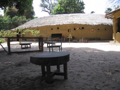 House of the impluvium, multi-storey house and architectural forms in&nbspCasamance - Object 2: VILLAGE CAMP, case with impluvium - foto: Pavel Nasadil, 2012