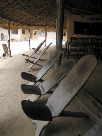 House of the impluvium, multi-storey house and architectural forms in&nbspCasamance - Object 5: ECO CAMP, case with impluvium - foto: Pavel Nasadil, 2012